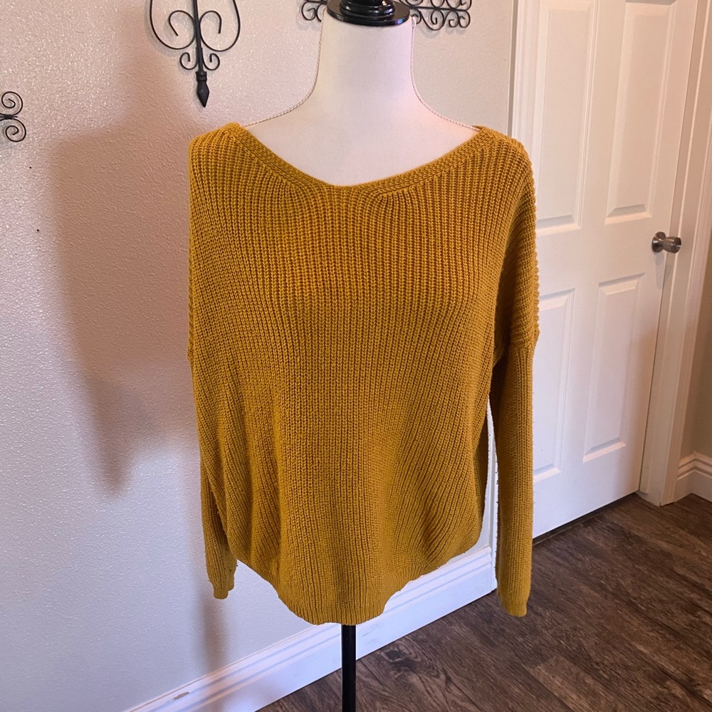 Mustard Sweater